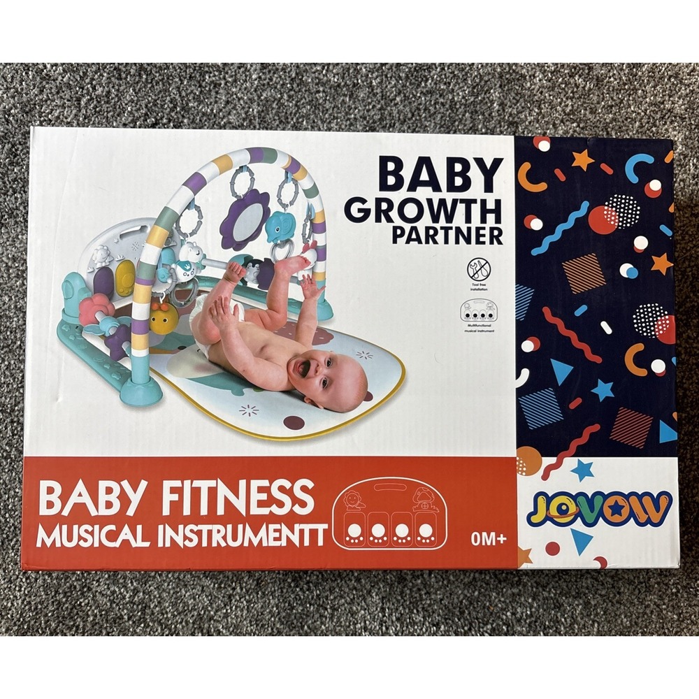 Jovow Baby Growth Partner Baby Fitness Musical Play Matt Batteries Not Included